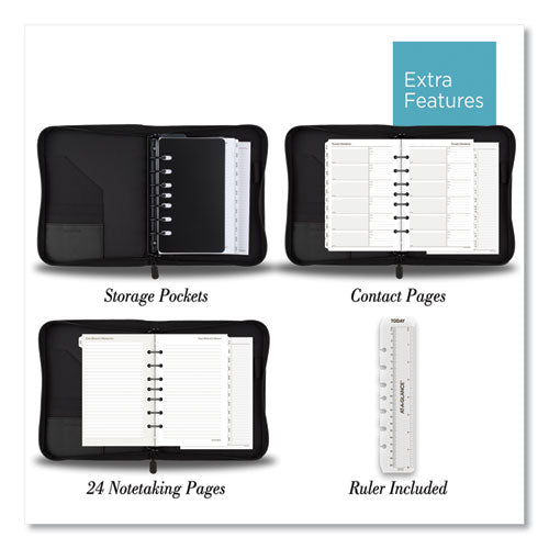 Black Leather Starter Set, 11 X 8.5, Black