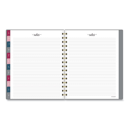 Harmony Weekly-monthly Poly Planner, 8.75 X 7, Gray, 2022
