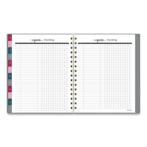 Harmony Weekly-monthly Poly Planner, 8.75 X 7, Gray, 2022