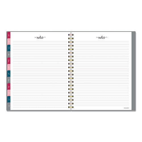 Harmony Weekly-monthly Poly Planner, 11 X 8.5, Gray, 2022