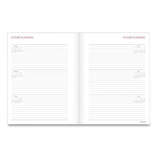 Badge Floral Monthly Planner, 11 X 8.5, 2022