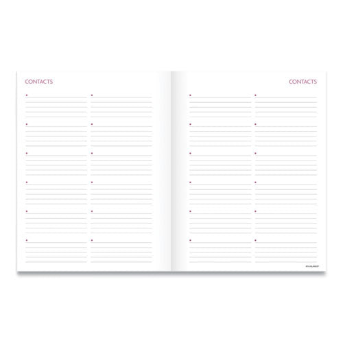 Badge Floral Monthly Planner, 11 X 8.5, 2022