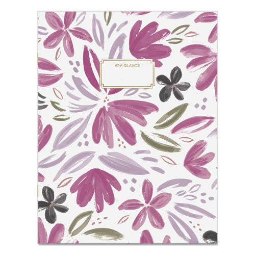 Badge Floral Monthly Planner, 11 X 8.5, 2022