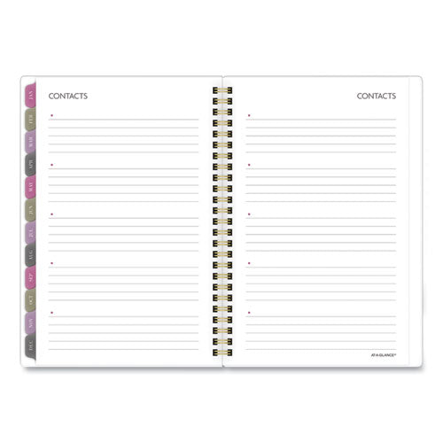 Badge Floral Weekly-monthly Planner, 8.5 X 5.5, 2022