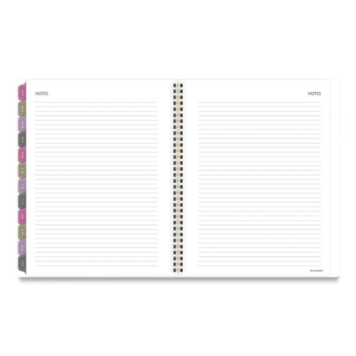 Badge Floral Weekly-monthly Planner, 11 X 8.5, 2022
