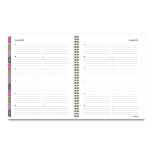 Badge Floral Weekly-monthly Planner, 11 X 8.5, 2022