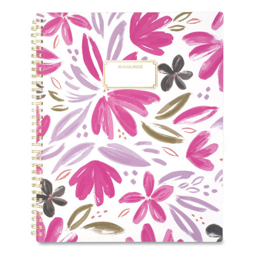Badge Floral Weekly-monthly Planner, 11 X 8.5, 2022
