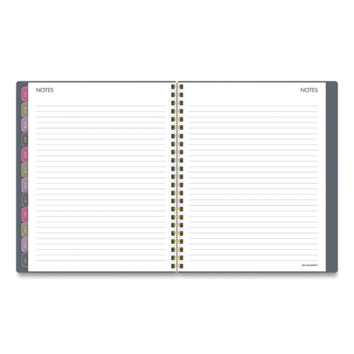Badge Medallion Weekly-monthly Planner, 8.5 X 5.5, Gray, 2022