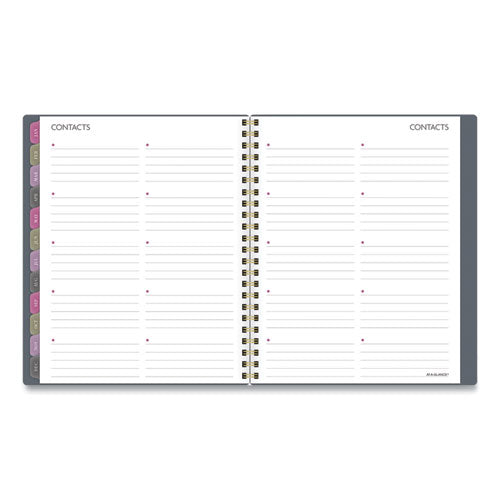 Badge Medallion Weekly-monthly Planner, 8.5 X 5.5, Gray, 2022