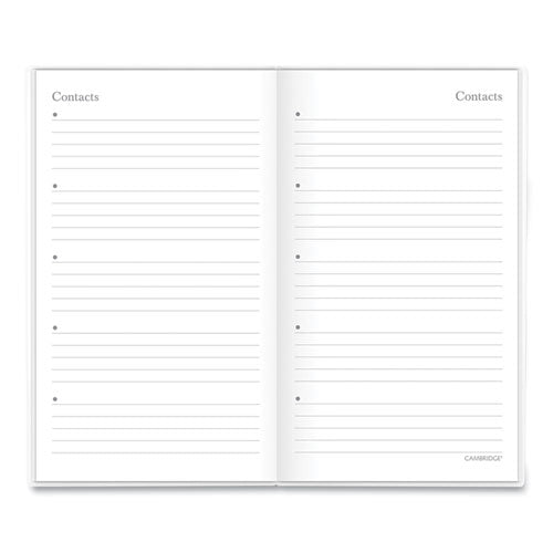Mackenzie 2-year Monthly Planner, 6 X 3.5, Black-white Geo, 2022-2023