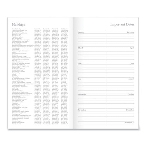 Mackenzie 2-year Monthly Planner, 6 X 3.5, Black-white Geo, 2022-2023