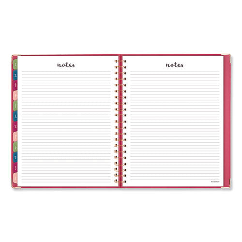 Harmony Weekly-monthly Hardcover Planner, 11 X 8.5, Berry, 2021-2022