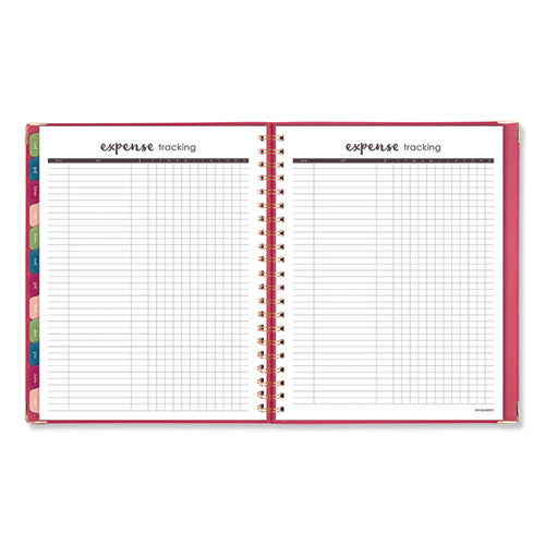 Harmony Weekly-monthly Hardcover Planner, 11 X 8.5, Berry, 2021-2022