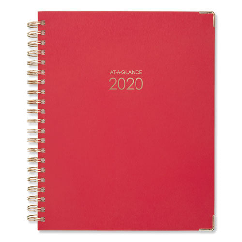 Harmony Weekly-monthly Hardcover Planner, 11 X 8.5, Berry, 2021-2022