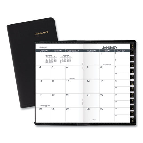 Pocket-size Monthly Planner, 6 X 3.5, White, 2021-2022