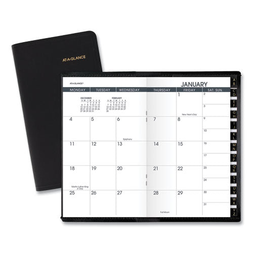 Pocket-size Monthly Planner, 6 X 3.5, White, 2021-2022