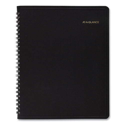 Monthly Planner,8.75 X 7, Black, 2020-2021