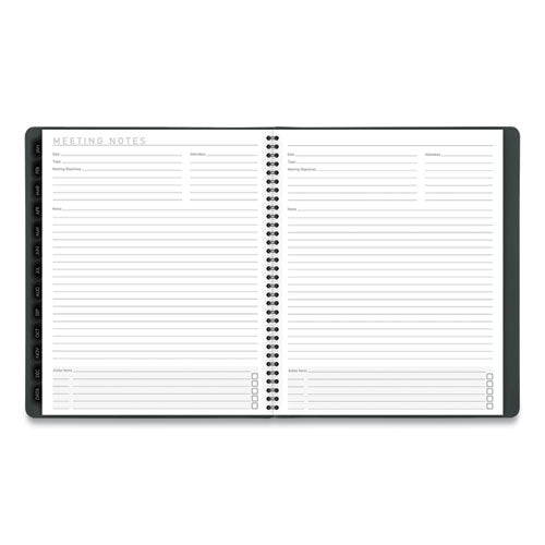 Contemporary Monthly Planner, 11 X 9, Forest Green, 2022