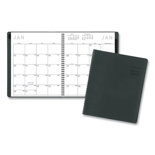 Contemporary Monthly Planner, 11 X 9, Forest Green, 2022
