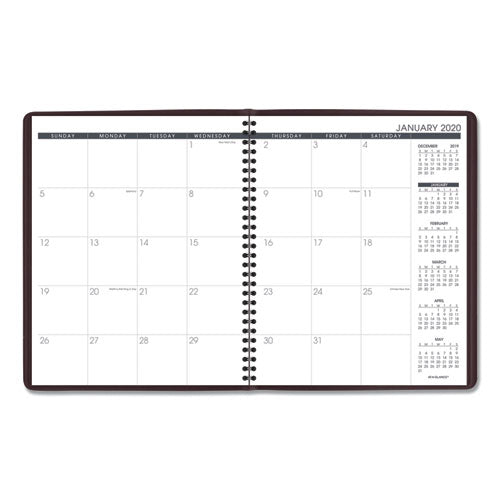 Monthly Planner, 11 X 9, Winestone, 2021-2022