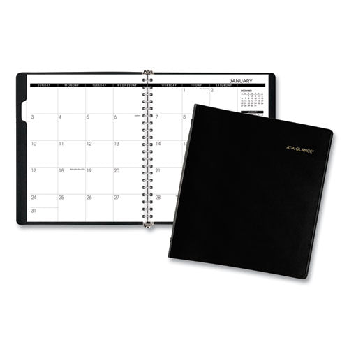 Refillable Multi-year Monthly Planner, 11 X 9, White, 2021-2025