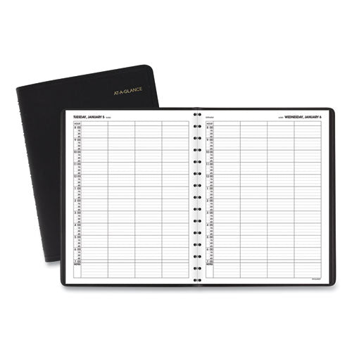 Four-person Group Daily Appointment Book, 11 X 8, White, 2021