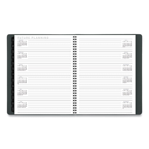Contemporary Weekly-monthly Planner, 11 X 8.25, Forest Green, 2022