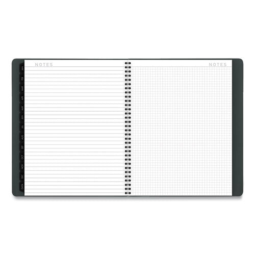 Contemporary Weekly-monthly Planner, 11 X 8.25, Forest Green, 2022