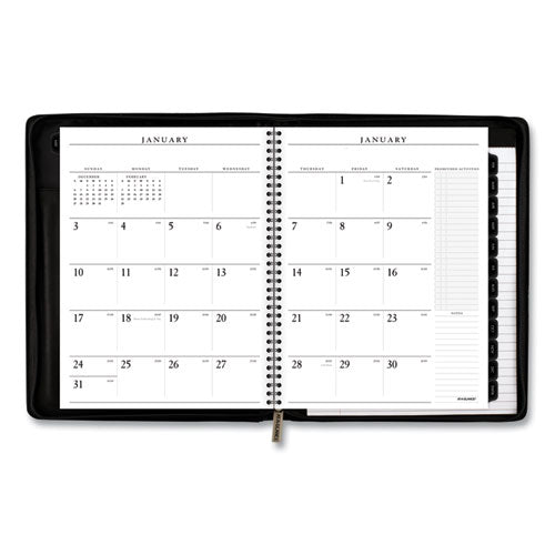 Columnar Executive Weekly-monthly Appointment Book, Zipper, 11 X 8.25, 2021