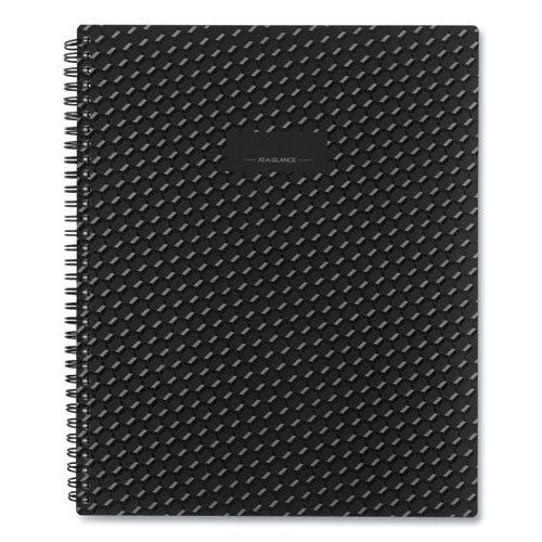 Elevation Academic Weekly-monthly Planner, 11 X 8.5, Black, 2020-2021