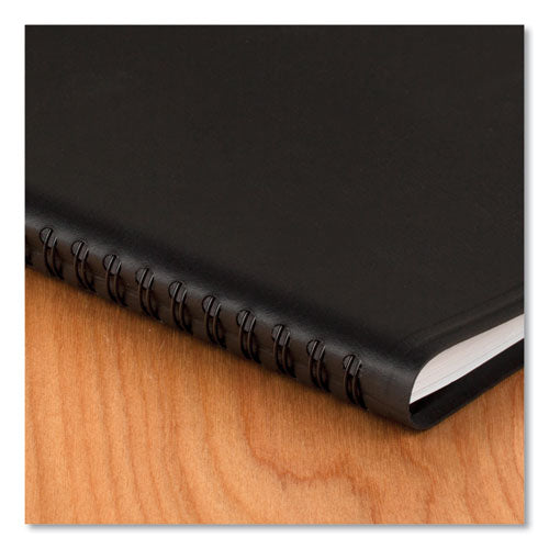 Quicknotes Daily-monthly Appointment Book-planner, 8.5 X 5.5, Black, 2021