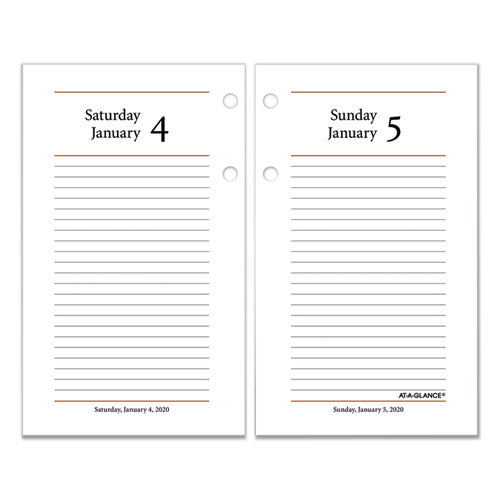 Photographic Desk Calendar Refill, 3.5 X 6, 2021