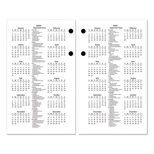 Photographic Desk Calendar Refill, 3.5 X 6, 2021