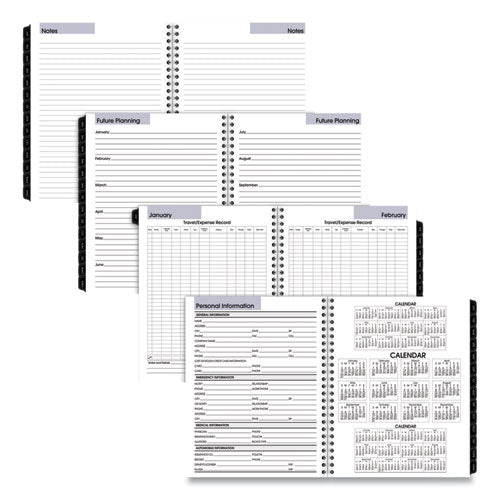 Executive Weekly-monthly Refill, 8.75 X 7, 2021