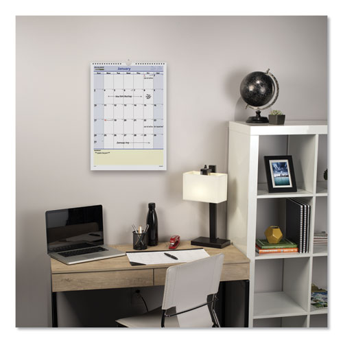 Quicknotes Wall Calendar, 12 X 17, 2021