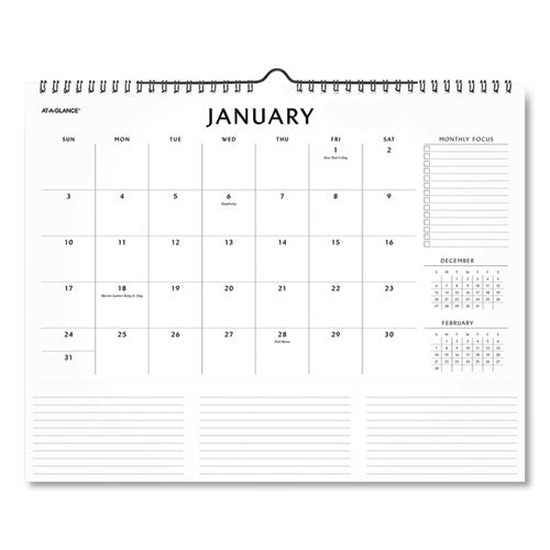 Elevation Wall Calendar, 15 X 12, 2021