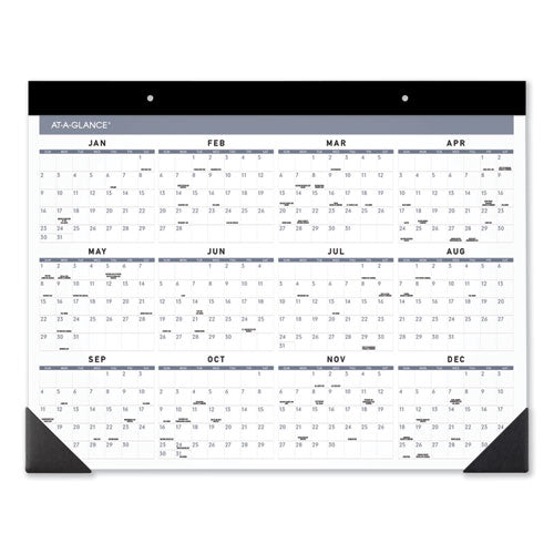 Contemporary Monthly Desk Pad, 22 X 17, 2021