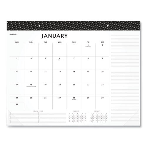 Elevation Desk Pad Calendars, 21.75 X 17, 2021