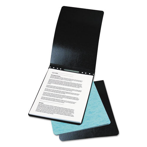 Presstex Report Cover, Top Bound, Prong Clip, Legal, 2" Cap, Black