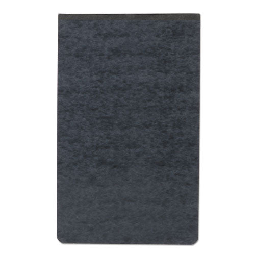 Pressboard Report Cover, Prong Clip, Legal, 2" Capacity, Black