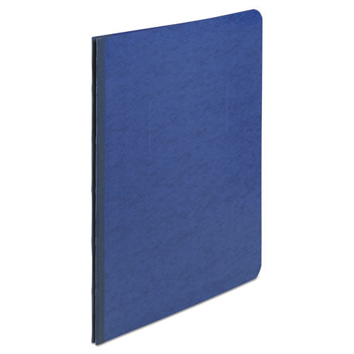 Presstex Report Cover, Side Bound, Prong Clip, Letter, 3" Cap, Dark Blue