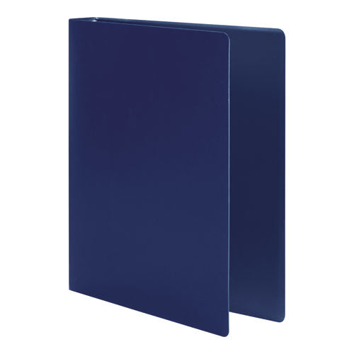 Accohide Poly Round Ring Binder, 3 Rings, 1" Capacity, 11 X 8.5, Dark Blue