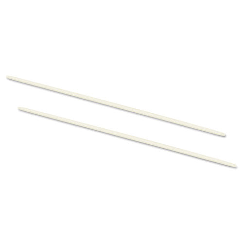 Data Flex 8-1-2 Nylon Posts For Top-bottom Loading Binders, 6" Cap, 20-pack