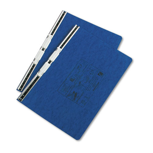 Presstex Covers With Storage Hooks, 2 Posts, 6" Capacity, 14.88 X 8.5, Dark Blue