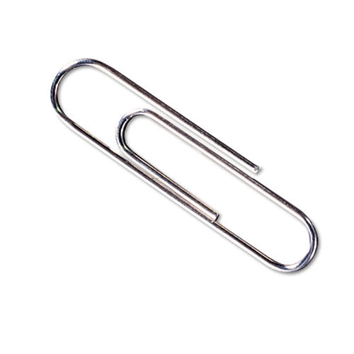 Paper Clips, Medium (no. 1), Silver, 100-box, 10 Boxes-pack