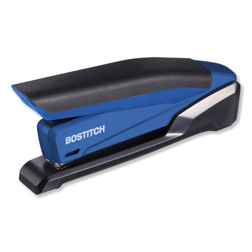 Inpower Spring-powered Desktop Stapler, 20-sheet Capacity, Red