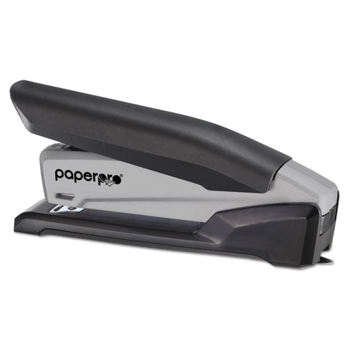 Ecostapler Spring-powered Desktop Stapler, 20-sheet Capacity, Black-gray