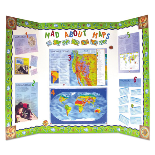 Cfc-free Polystyrene Foam Premium Display Board, 24 X 36, White, 12-carton