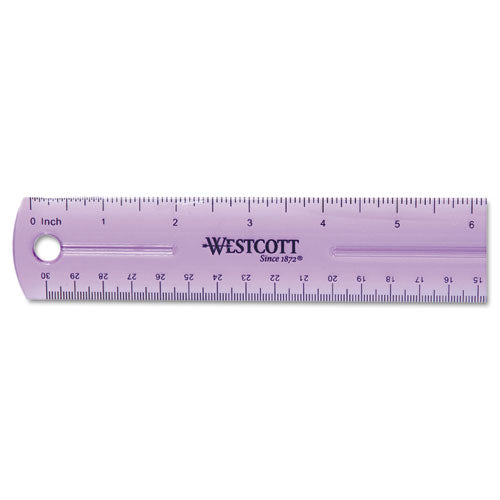 12" Jewel Colored Ruler