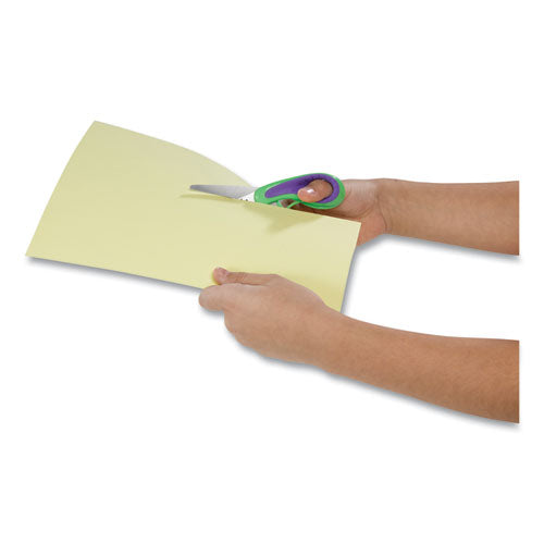 Ergo Jr. Kids' Scissors, Rounded Tip, 5" Long, 1.5" Cut Length, Randomly Assorted Offset Handles